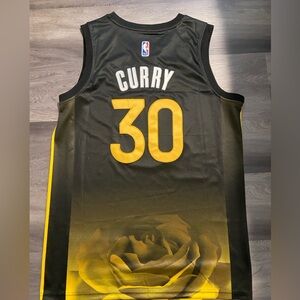 NWOT Warriors Curry #30 Black City Edition | NBA L Jersey